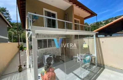 Casa com 2 dormitórios à venda, 93 m² por r$ 630.000,00 - albuquerque - teresópolis/rj