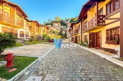 Casa com 2 dormitórios à venda, 74 m² por r$ 450.000,00 - tijuca - teresópolis/rj