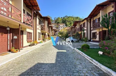 Casa com 2 dormitórios à venda, 79 m² por r$ 395.000,00 - tijuca - teresópolis/rj