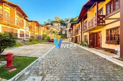 Casa com 2 dormitórios à venda, 79 m² por r$ 395.000,00 - tijuca - teresópolis/rj