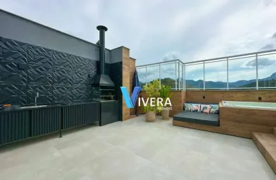 Cobertura com 3 dormitórios à venda, 88 m² por r$ 1.100.000,00 - várzea - teresópolis/rj