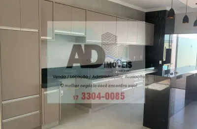 Casa para venda em olímpia, jardim amélia dionísio, 3 dormitórios, 1 suíte, 3 banheiros, 2 vagas