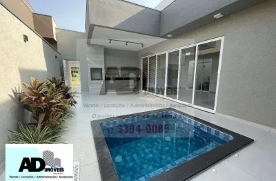 Casa em condomínio para venda em mirassol, setlife mirassol, 3 dormitórios, 1 suíte, 4 banheiros, 2 vagas