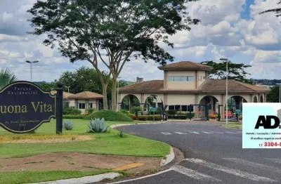 Terreno em condomínio para venda em são josé do rio preto, parque residencial buona vita