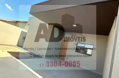 Casa para Venda em São José do Rio Preto, Setvalley, 2 dormitórios, 1 suíte, 2 banheiros, 2 vagas