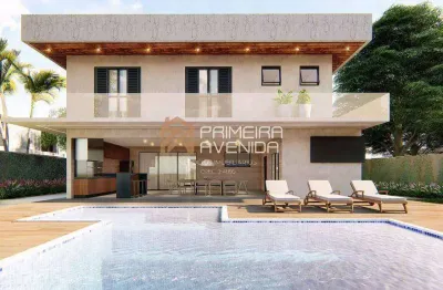 Sobrado 433 m²   - 4 belas suítes - residencial altos da quinta