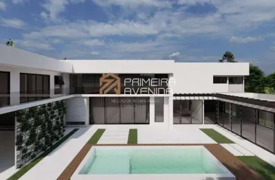 Sobrado em condomínio 800m²- 6 suítes - chácara serimbura