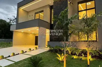 Sobrado 402m² - 4 suítes / 1 master -  condomínio golfe 2
