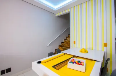 Sobrado porteira fechada com energia solar – vila linda, santo andré