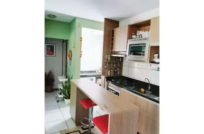 Apartamento com 2 quartos à venda na Servidão Maria Vieira dos Santos, São Sebastião, Palhoça