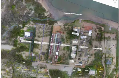 Terreno á beira mar ao lado do hotel pura vida em ilha do guajirú, itarema ce