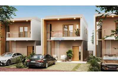 Casa em condomínio fechado com 3 quartos à venda na Rua Acilon Gonçalves Pinto, S/N, Centro, Eusébio