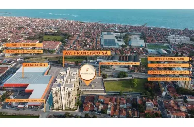 Apartamento com 2 quartos e 2 banheiros à venda, 51,66m² por r$ 350mil