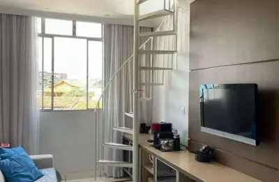 Cobertura com 2 quartos à venda na rua dona celuta monteiro, 1, dona clara, belo horizonte por r$ 380.000