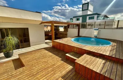 Cobertura com 4 quartos à venda na rua cecília fonseca coutinho, 530, castelo, belo horizonte por r$ 985.000
