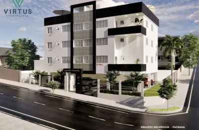 Cobertura com 2 quartos à venda na rua josé antenor, 101, heliópolis, belo horizonte por r$ 625.500
