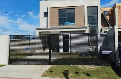 Lindo sobrado em araucária 3 quartos com suíte - bairro costeira