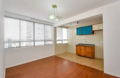 Um lindo apartamento de 1 dormitório no coração de curitiba, em localização extremamente central