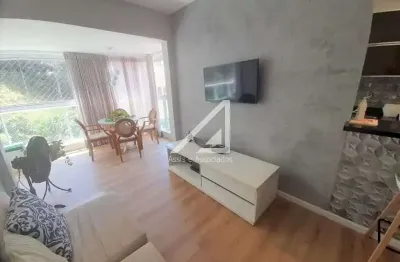 Apartamento semi novo 2 quartos suíte varanda garagem piscina academia elevador na barra