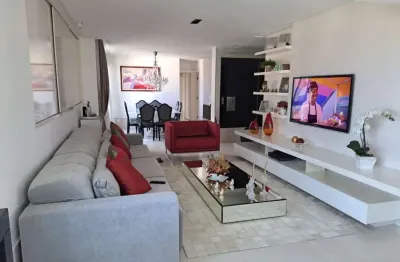 Apartamento alto padrão 4 suítes vista mar nascente 4 garagens piscina academia na graça!