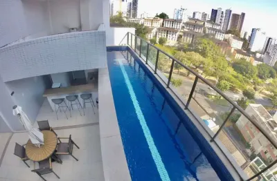 Apartamento 2 quartos 2 suítes closet lavabo varanda piscina 2 garagens à venda na graça!