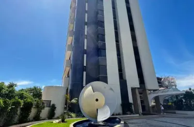 Apartamento alto padrão 4 suítes vista mar lavabo piscina academia elevador 5 garagens!