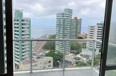 Apartamento 3 quartos suíte varanda vista mar nascente 2 garagens à venda morro do gato!