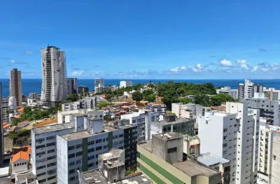 Apartamento 2 quartos varanda vista mar nascente dependência garagem à venda na barra!
