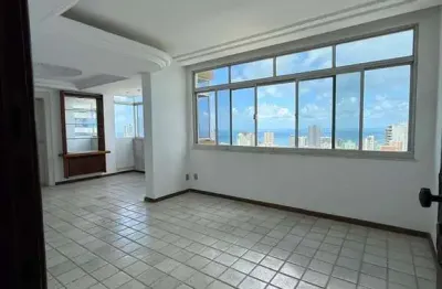Apartamento nascente vista mar 3 quartos suíte closet varanda garagem à venda na graça!