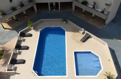 Excelente apto 3dorm sendo um suíte, com sacada gourmet com vista p mar