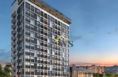 Apartamento com 1 dormitório à venda, 24 m² por r$ 380.000,00 - boa vista - porto alegre/rs