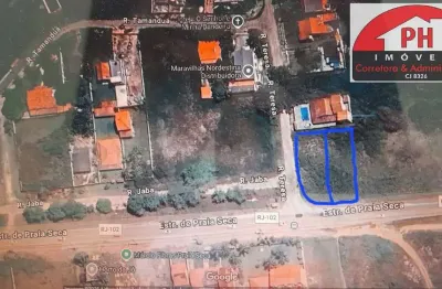 Ótima oportunidade! temos um terreno disponível na praia seca 2