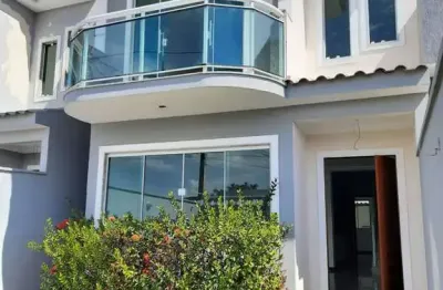 Linda casa duplex de 1º locação na nova são pedro - aceita financiamento
