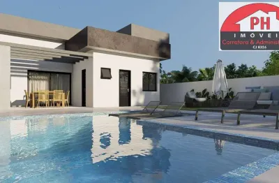 Casa de luxo 1ª locação no condomínio de luxo com 3 suítes