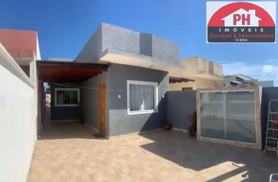 Casa nova de alto padrão com 3 quartos com piscina na nova são pedro