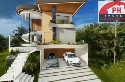 Venda de casa duplex de luxo, altíssimo padrão no condomínio blue garden