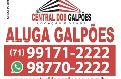 Barracão / Galpão / Depósito para alugar no Pirajá, Salvador 