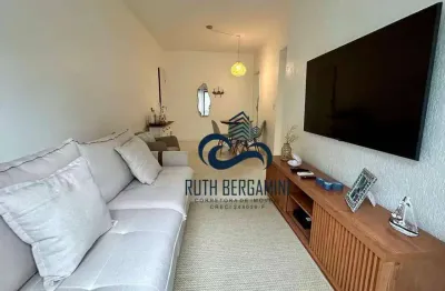 Apartamento com 2 dormitórios à venda, 71 m² por r$ 450.000,00 - praia das astúrias - guarujá/sp