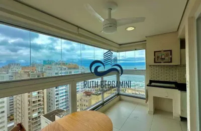 Apartamento com 3 dormitórios, 115 m² - venda por r$ 1.500.000,00 ou aluguel por r$ 8.002,00/mês - praia das pitangueiras - guarujá/sp