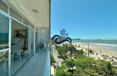 Apartamento frente mar à venda na praia das pitangueiras - guarujá/sp