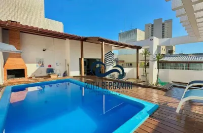 Cobertura penthouse à venda na praia da enseada - guarujá/sp