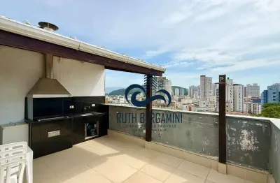 Cobertura com 3 quartos à venda na Rua Eugênio Amado, 1, Jardim Astúrias, Guarujá