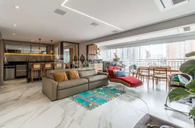 Apartamento terraço gourmet - 135 m² - 3 suítes - 2 vagas - tatuapé