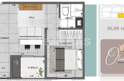 Apartamento com 1 quarto à venda na Rua Pedreira, 83, Tatuapé, São Paulo