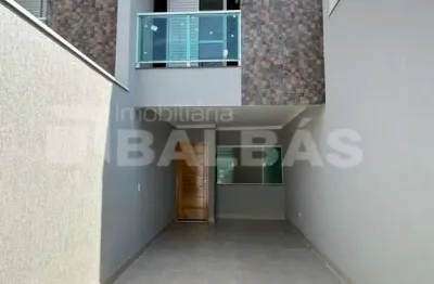Sobrado novo - 3 dormitórios - 2 vagas - vila alpina