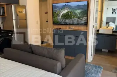 Studio 100% mobiliado e decorado tatuapé - pronto para morar ou investir