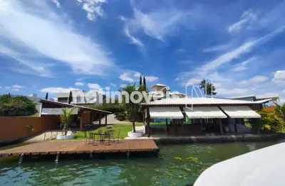 Casa 06 suítes com marina no condomínio aldeias do lago em esmeraldas/mg.