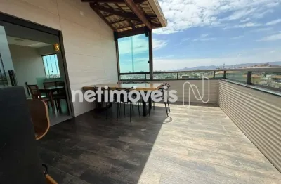 Cobertura de 3 quartos sendo uma suite, sala, copa e coinha, 2 lavabo,  2 vagas