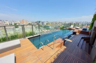 Apartamento com 1 quarto à venda na rua santana, 1092, farroupilha, porto alegre, 40 m2 por r$ 475.000