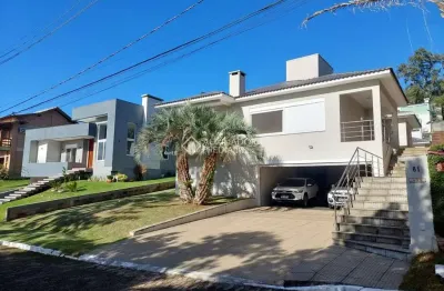 Casa em condomínio fechado com 3 quartos à venda na estrada capitão gentil machado de godoy, 4500, vila elsa, viamão, 254 m2 por r$ 1.450.000